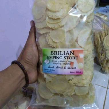 Harga Emping Melinjo Murah/Emping Melinjo Mentah Super Tipis SP/Kemasan 500 Gram/kualitas eksport 1