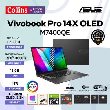 Jual Asus Vivobook Pro M7400 Terbaik Mei 2022 - Harga Murah & Gratis