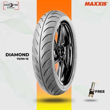 Ban Motor NOUVO-SKYWAVE-HAYATE - MAXXIS DIAMOND 70/90 Ring 16 Tubeless