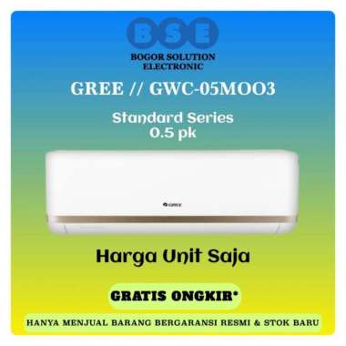 GREE AC STANDARD 0.5 PK I GWC-05MOO3 I AC STANDARD GREE 1/2 PK PROMO