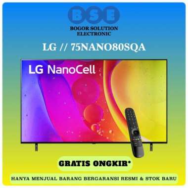LG 75NANO80SQA NANOCELL LG 75 Inch 75NANO LG NANO 80SQA 75" 4K SMART