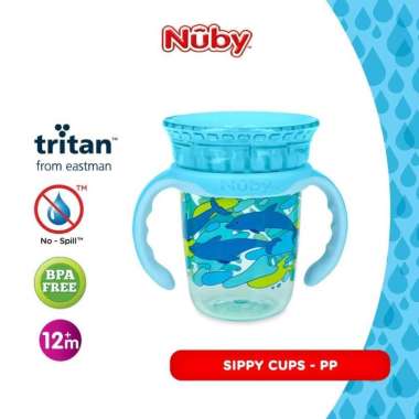 Nuby Tritan Smart Cup 240ML Dolphin