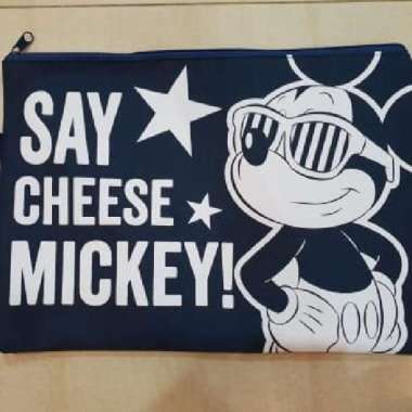 Tas Dokumen Resleting Sanx Rilakkuma Disney Mickey Mouse Mickey