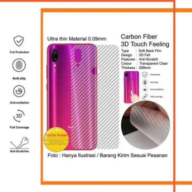 Jual OEM Garskin Carbon Skin Back 3D Skin Protector for