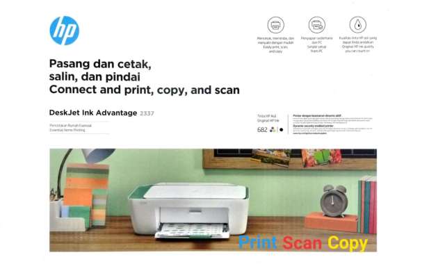 Cartridge Printer Hp Deskjet 1000 - Produk Original