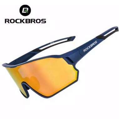 Promo Rockbros Helm Sepeda Lipat MTB Roadbike Kacamata Visor Helmet