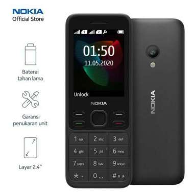 Nokia 150 (2020) (Black, 4 MB)