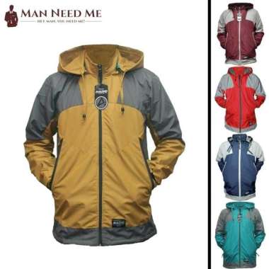 Jaket Bomber Pria / Wanita | Jaket Motor/Gunung - Waterproof Premium Kuning M
