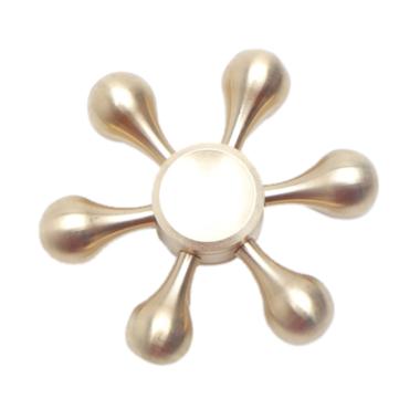 Jual HAN Brass Heavy Knock Down Knob Fidget Spinner Mainan 