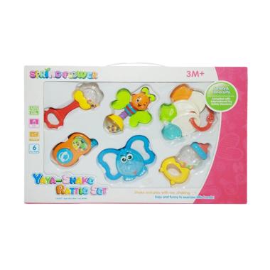 Jual Yaya Shake Rattie Set Mainan Pegangan Bayi Online 