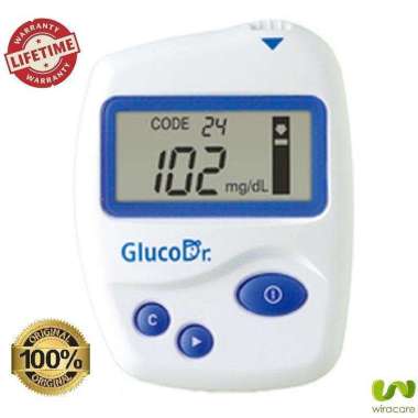 Alat Cek Gula Darah Gluco Dr Lengkap Harga Terbaru Juni 2022 | Blibli