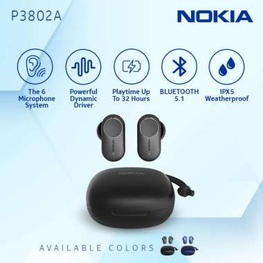 Jual Nokia Pro True Wireless Tws Earphones P3802 A Juni 2022 - Garansi