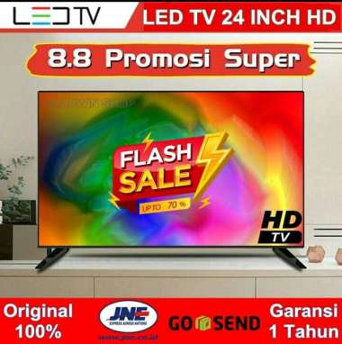 Promo New Ready Promo TV LED 24 inch HD Ready Smart TV Televisi Murah