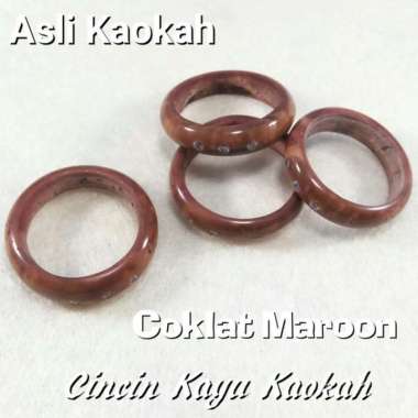 CINCIN KAYU ASLI KAOKAH KAUKAH KOKKA KAOKA KOKAH ASLI ISTANBUL TURKI DIJAMIN ASLI KAOKAH RING 9