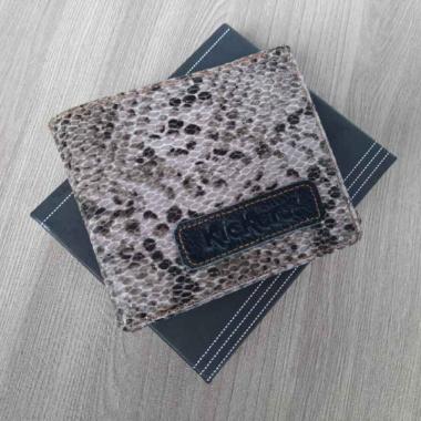 JATACC / Dompet pria kulit Asli/ Dompet cowok lipat kulit sapi motif sisik / dompet pria trendy / do