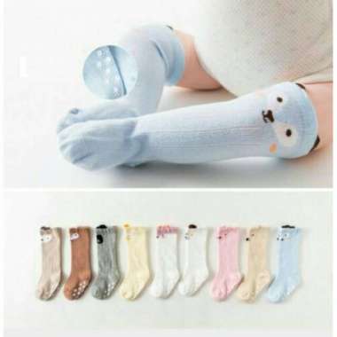 Kamikadomu-Kaos Kaki Bayi Panjang S Karakter Hewan 6474 Kaos Kaki Anak Gajah Putih