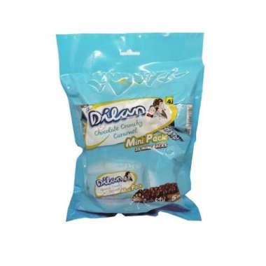 Coklat dilan mini pack (1 pak isi 25 ) chocolate crunchy caramel enak