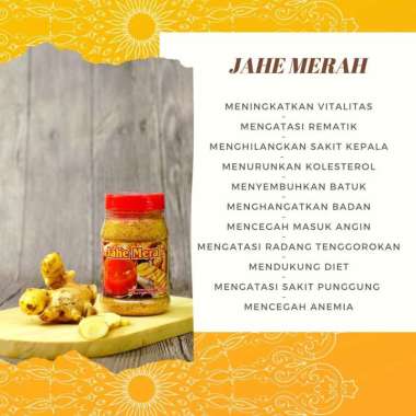 [Beli 1 Gratis 1] Dapoer Intan Minuman Bubuk Jahe Merah 200gr