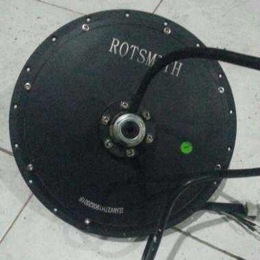HUB MOTOR DINAMO BLDC SELIS 1000W 48V SPOKE REAR SEPEDA LISTRIK
