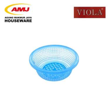 WAKUL PLASTIK SERBAGUNA / BESEK / WAKUL TULIP 10 INCH VIOLA