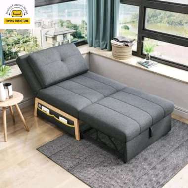 sofa bed minimalis single bisa request warna