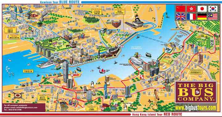Jual Al Shop - Big Bus Hongkong - Single Route E-Ticket