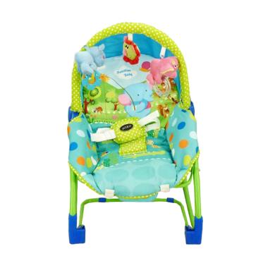 Jual Pliko Rocking Chair Hammock Elephant Baby Bouncer