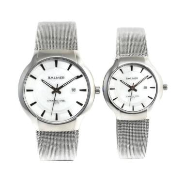 jual balmer b 7898ms jam tangan silver plat putih jual balmer b 7898ms jam tangan silver plat putih