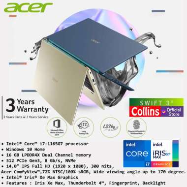 Jual Acer Swift 3 Core I7 Harga Murah Terbaru 2020