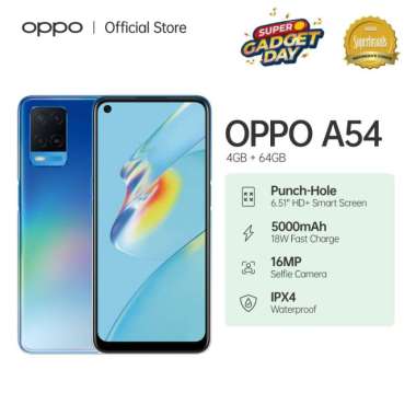 Spesifikasi Dan Harga Oppo A54 â