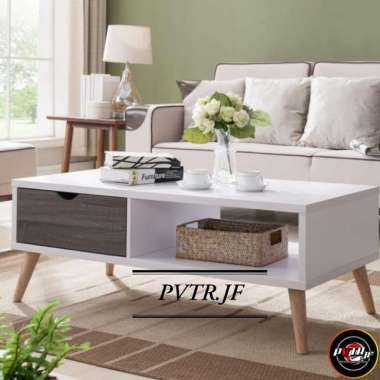 Promo meja nakas bedside table minimalis Diskon 15% di Seller pvtr