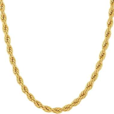 1901 Jewelry Kalung Rope Tambang Lapis Emas