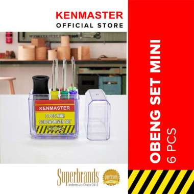 Kenmaster Obeng Set mini 6 pcs - OBGS003