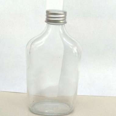 Botol Kaca Gepeng 250 ml