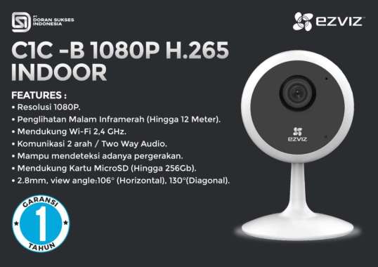 Jual Ezviz C1 C B 1080 Original, Murah & Diskon Desember 2022 | Blibli