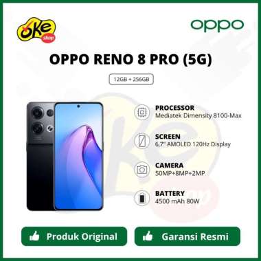 HP OPPO Reno 8 Pro 5G - Harga Terbaru Maret 2023 | Blibli