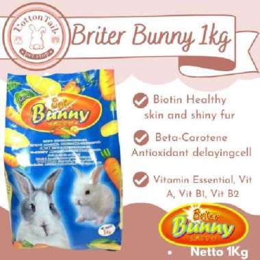 Briter Jual Briter Bunny Rabbit Carrot 1 Kg - Makanan Kelinci - Pelet Kelinci ...