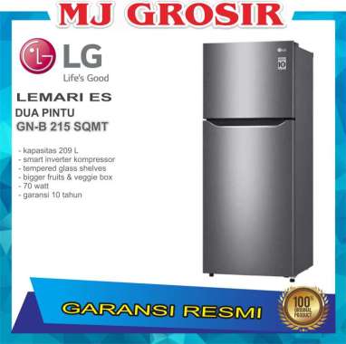 Jual LG GN-B185SQBB Kulkas 2 Pintu 187 Liter Online ...