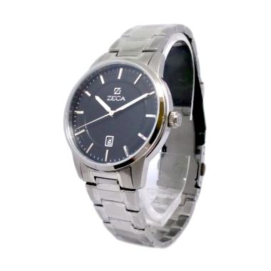 Jual Zeca Analog Tali Rantai Jam Tangan Pria 550046