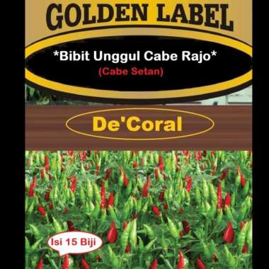Bibit Unggul Cabe Rajo | Benih Cabe Setan | Bibit Cabe Setan