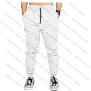 Celana Jogger Polos Wanita Premium Training Celana Tidur XXL Putih