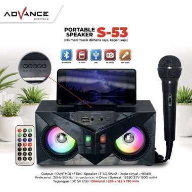 Jual Microphone Karaoke Bluetooth 2 Original, Murah & Diskon Oktober