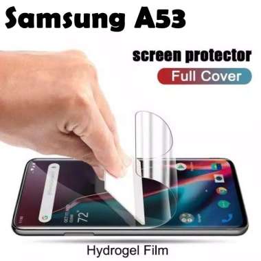 Samsung A33 A53 A73 Hydrogel Anti Gores Screen Guard Samsung A53 Clear