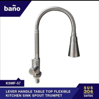 kran cuci piring fleksibel stainless