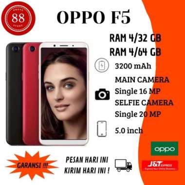 Oppo F5 - Harga dan Spesifikasi Mei 2023 | Blibli