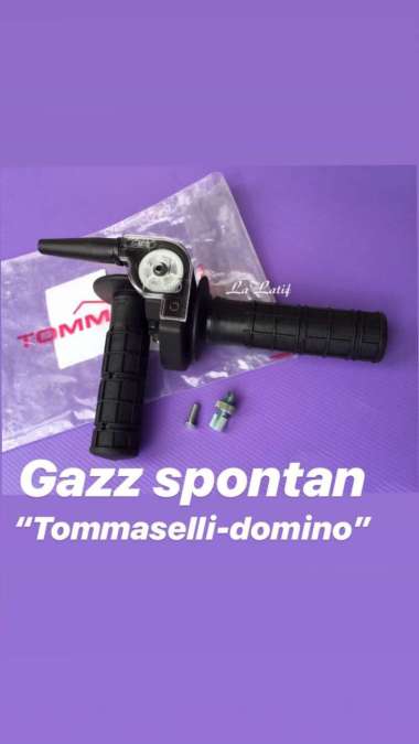 Gas spontan Tommaselli/ Domino utk vespa klasik