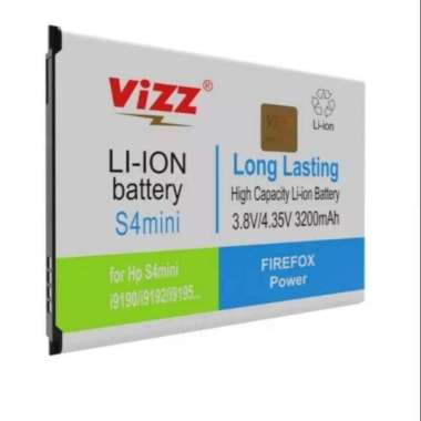 Battery VIZZ S4 Mini long lasting Baterai LI-IOn - Clearance Stock