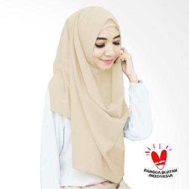  Jilbab  Pashmina  Diamond Warna  Cream  Jilbab  Gucci