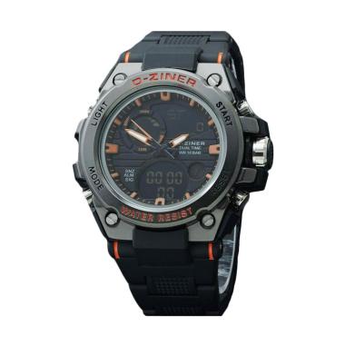 Jual D-Ziner DZ8139BO Jam Tangan Sport Pria - Black Violet