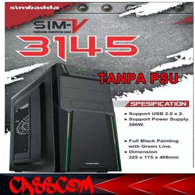 Jual Casing Cpu Simbadda Sim X Murah Juli 2022 Garansi Resmi Indonesia